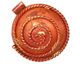 Patricia Healey Copper Spiral Rope Pendant 35x39mm
