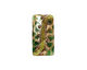 Grace Lampwork Green w/ Silver Foil Kalera 26-27x38-29mm