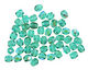 Czech Fire Polished Glass Blue/Green Emerald AB Round 3mm