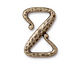 TierraCast Antique Brass (plated) Z Hook Clasp 28x19mm