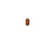 TierraCast Antique Copper (plated) Beaded Heishi w/ Rings 6mm