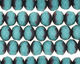 Czech Glass Aqua Fire Polished Rondelle 6x9mm