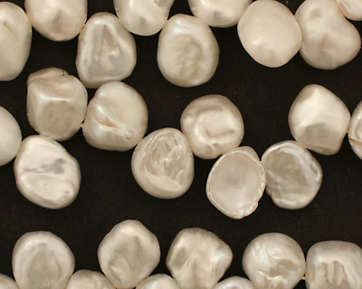 Pearly White Keishi Drop 8-9x-12mm
