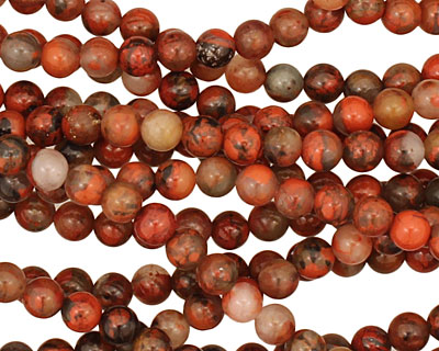 Brecciated Jasper Round 4mm