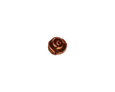 TierraCast Antique Copper (plated) Rose Bead 7mm