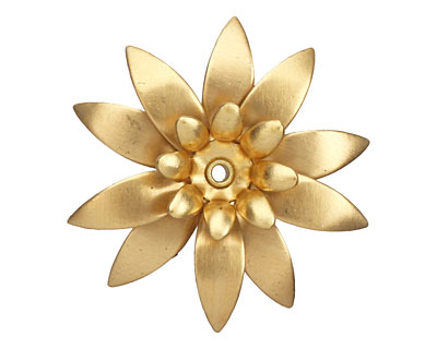 Brass Daffodil 34mm