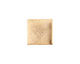 Nunn Design Antique Gold (plated) Flat Small Square Tag 23mm