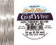Soft Flex Non-Tarnish Silver Craft Wire 24 gauge, 15 yards