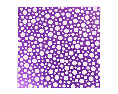 Lillypilly Purple Scattered Dots Anodized Aluminum Sheet 3