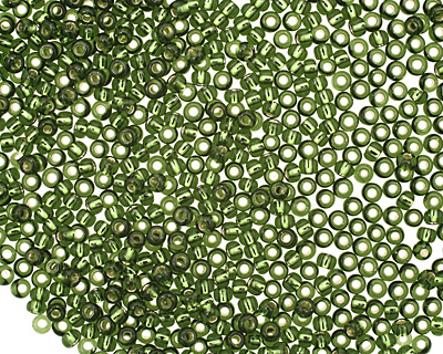 TOHO Olivine (with Silver Lining) Round 11/0 Seed Bead