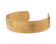 Brass Smooth Round Cuff 60x16mm