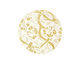 Lillypilly Gold Cherry Blossom Anodized Aluminum Disc 25mm, 22 gauge