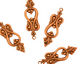 Stampt Antique Copper (plated) Musical Charm 8x24mm