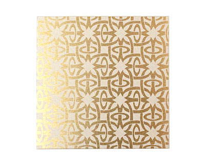Lillypilly Gold Starburst Anodized Aluminum Sheet 3