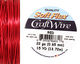 Soft Flex Red Craft Wire 22 gauge, 15 yards