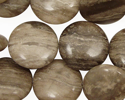 China Silver Leaf Puff Coin 18mm