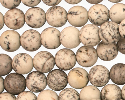Sesame Jasper Round 8mm