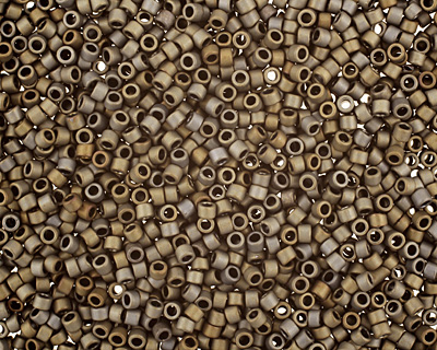 TOHO Frosted Metallic Iris Brown Treasure #1 Seed Bead