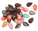 Czech Glass Graffiti Teardrop 6x9mm