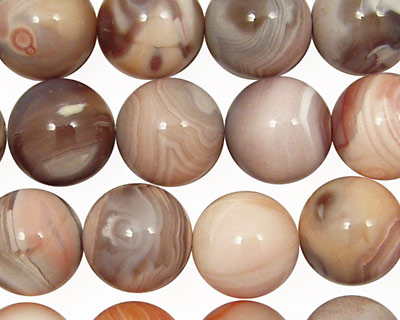 Pink Botswana Agate Round 12mm