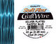 Soft Flex Silver Plated Pacific Blue Craft Wire 22 gauge, 10 yards