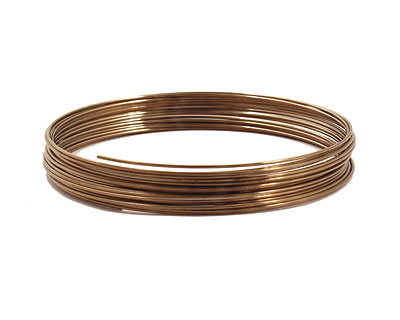 Remembrance Stainless Steel Memory Wire Harvest Gold Bracelet .25 oz.