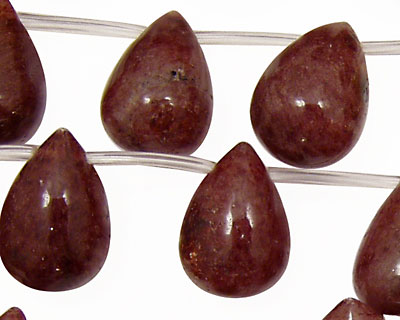 Muscovite Teardrop 13x18mm