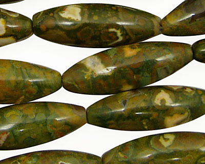 Rhyolite Rice 30x10mm