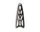 Vintaj Arte Metal Ornate Stencil Pendant 10x28mm