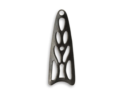 Vintaj Arte Metal Ornate Stencil Pendant 10x28mm
