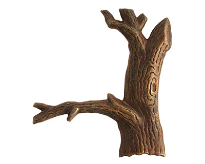 Vintaj Natural Brass Tree 57x48mm