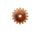 C-Koop Enameled Metal Wisteria Closed Gear 19mm