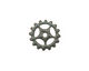 C-Koop Enameled Metal Steel Gray Small Sectioned Gear 16mm