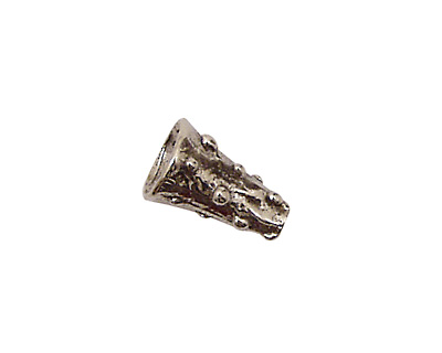 Green Girl Pewter Bumpy Cone 14x9mm