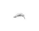Nunn Design Sterling Silver (plated) Leaf Toggle Bar 20x7mm