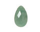 Green Aventurine Faceted Flat Teardrop 15x25mm