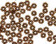 Antique Copper Daisy Spacer 5mm