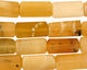 Yellow Opal Thin Pillow 16x8mm