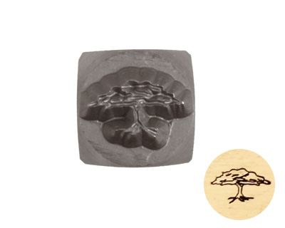 Tree of Life Metal Stamp 6mm