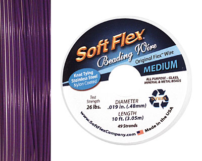 Soft Flex Purple Amethyst .019