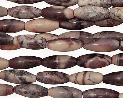 Porcelain Jasper Rice 12x5mm