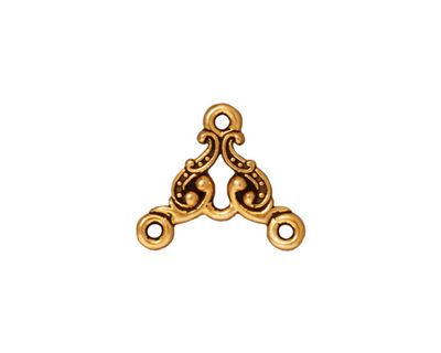 TierraCast Antique Gold (plated) Empire Link 15x17mm