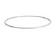 Nunn Design Antique Silver (plated) Small Dome Bangle Bracelet 70mm