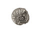 Green Girl Pewter Nautilus Button 20mm