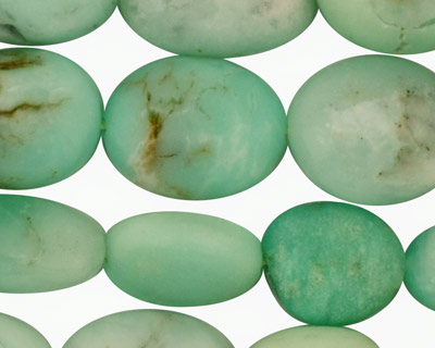 Chrysoprase Tumbled Nugget 12-20x10-16mm