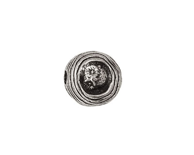 Green Girl Pewter Little Owl Ball 13x14mm