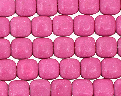Magenta Magnesite Puff Square 8mm