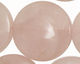 Rose Quartz Puff Coin 35mm