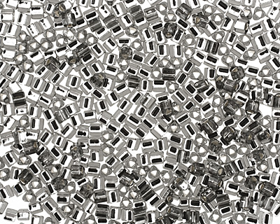 TOHO Gray (with Silver Lining) Triangle 11/0 Seed Bead