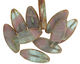 Czech Glass Spring Garden Horse Eye 18x8mm